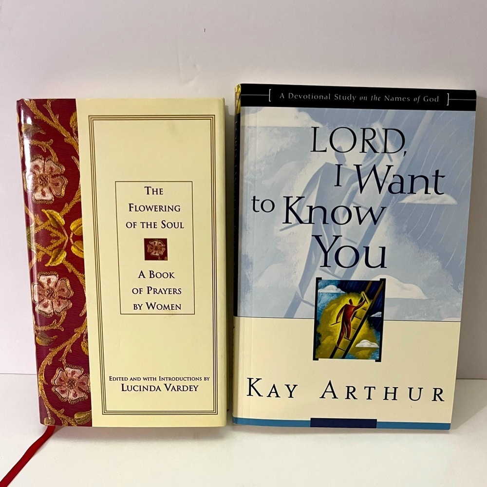 Set of Two Inspirational Books of Prayer